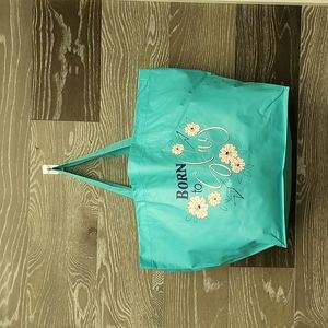 Born to slay reusable shopping tote extra large